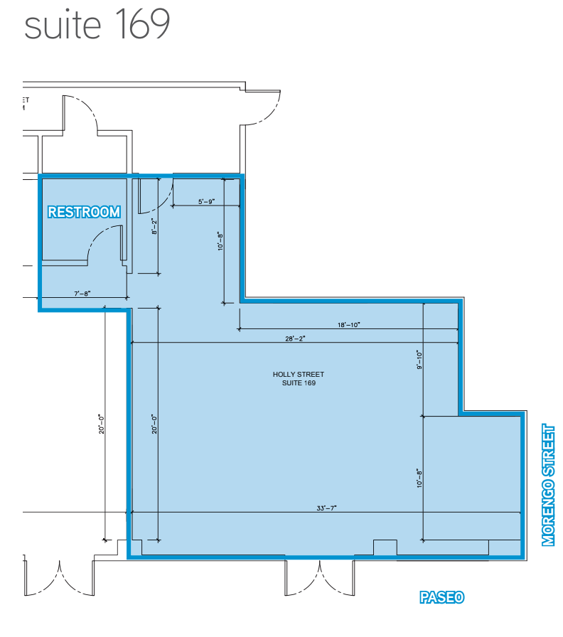 Retail Space for Rent Pasadena 169 N Marengo Ave